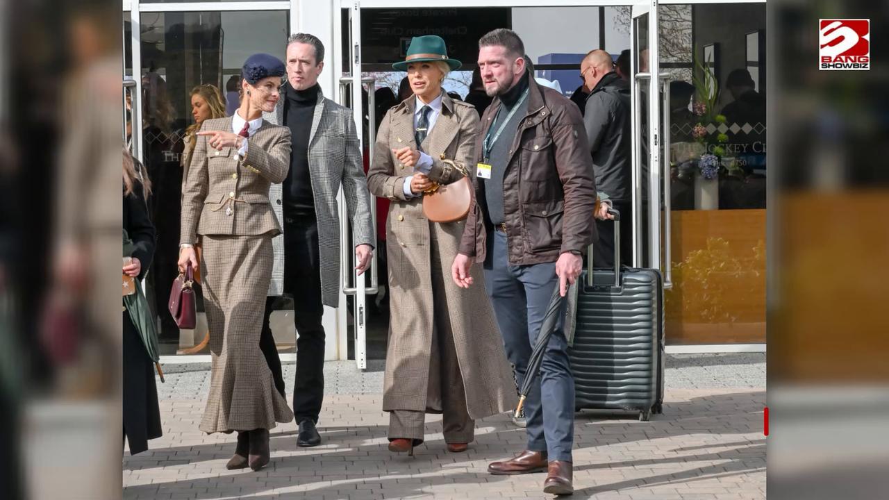 Video thumbnail for Hannah Waddingham makes red carpet debut with new boyfriend