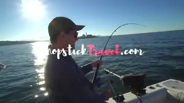 'Video thumbnail for Fishing "Catch N' Cook" in Canada!! ULTIMATE Cedar Plank Salmon BBQ on Vancouver Island!'