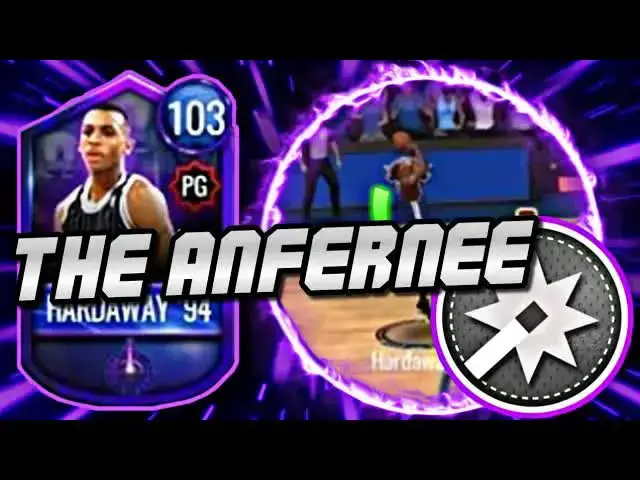 'Video thumbnail for knyt: 103 ovr penny hardaway gameplay in nba live mobile!'