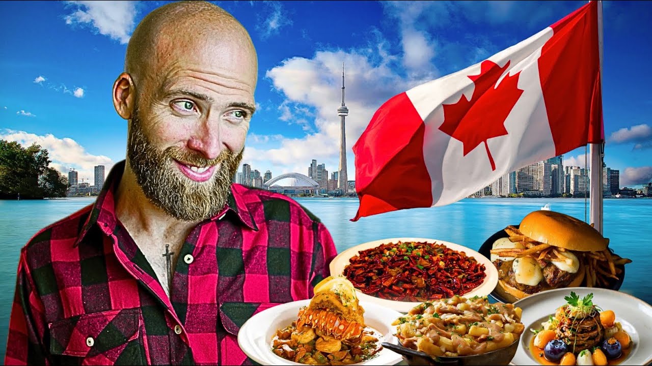 Video thumbnail for Toronto's Most Epic Canadian Food Tour! What Canada Really Eats!