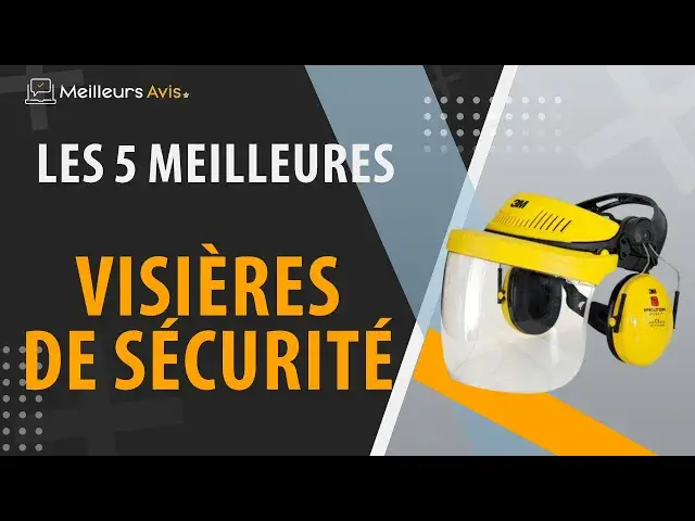Video thumbnail for ⭐️ MEILLEURE VISIÈRE DE SÉCURITÉ - Comparatif 2024