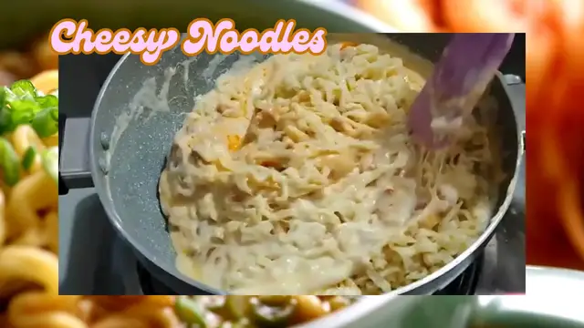 Video thumbnail for Yummiest Cheesy Noodles Recipe