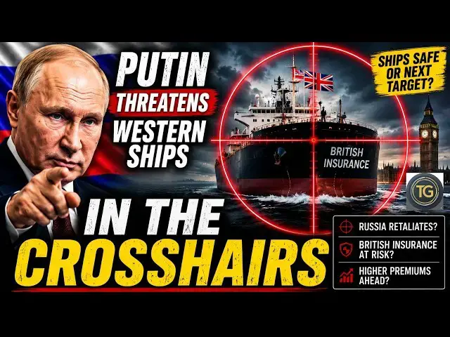 Video thumbnail for Could Putin's Threat Drive Ships Away From British Insurance?