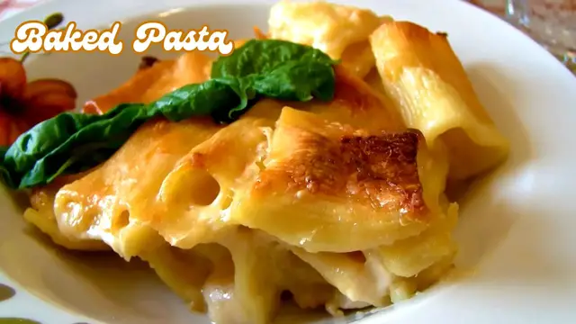 Video thumbnail for Delicious Creamy Chicken Alfredo Sauce Baked Pasta Recipe