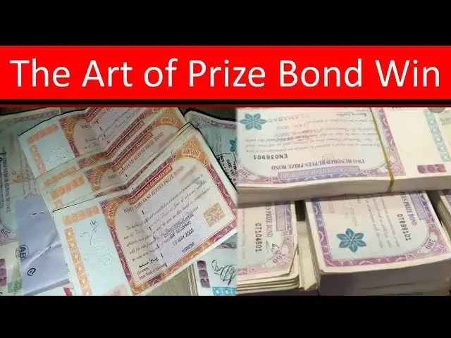 Video thumbnail for The Art of Prize Bond System | #prizebond #lottery #investing #investment