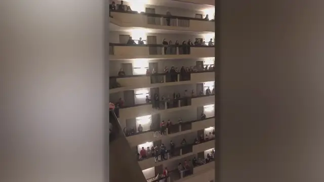 Video thumbnail for Mesmerizing Moment 500 Strong Choir Sings National Anthem | Happily TV