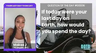 Video thumbnail for Makee's last day would be calm and relaxing. The perfect day!