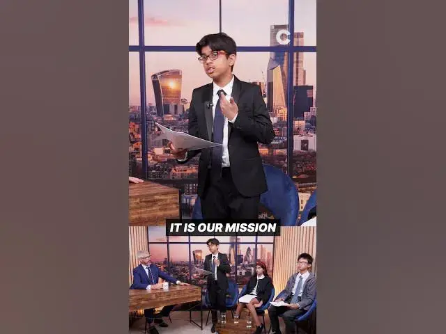 'Video thumbnail for Children's parliament quizzes City AM's Christian May'