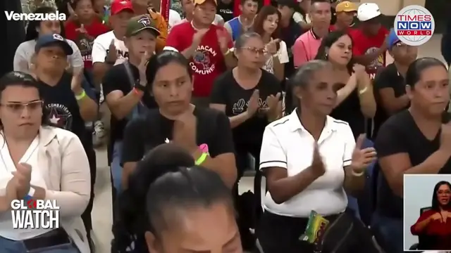 'Video thumbnail for Maduro Warns Armed Resistance Against U.S. Military Moves, Says ‘All People Against Aggression’'