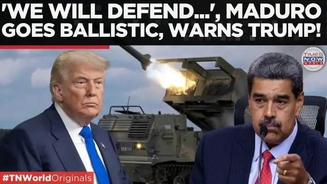 'Video thumbnail for Maduro Warns Armed Resistance Against U.S. Military Moves, Says ‘All People Against Aggression’'