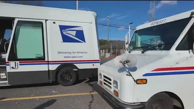 Video thumbnail for USPS debuts a safer, smarter fleet