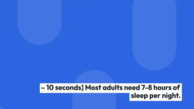 Video thumbnail for The Importance of Sleep