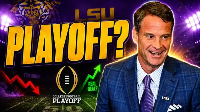 Video thumbnail for Is LSU a REAL Playoff Team in 2026-or Are Expectations Too High?
