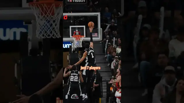 Video thumbnail for Victor Wembanyama's Rookie Season Highlights: Exceptional Stats & Skills