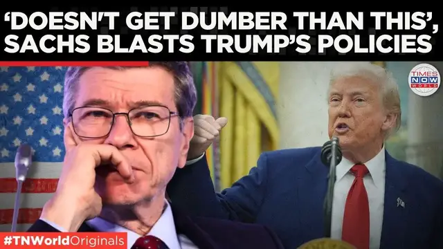 Video thumbnail for Jeffrey Sachs WARNS: US Political System Has 'COLLAPSED' Under Trump