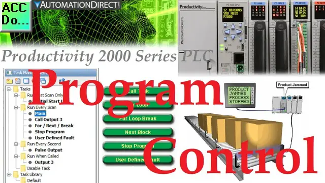 Video thumbnail for Productivity 2000 PLC Program Control
