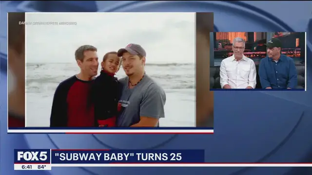 Video thumbnail for 'Subway baby' turns 25