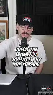 Video thumbnail for GUESS THE WOMEN'S WWE WRESTLER BY THE EMOJIS