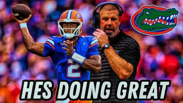 Video thumbnail for QB Coach Calms Gator Nation: Lagway’s Arm Is Locked and Loaded