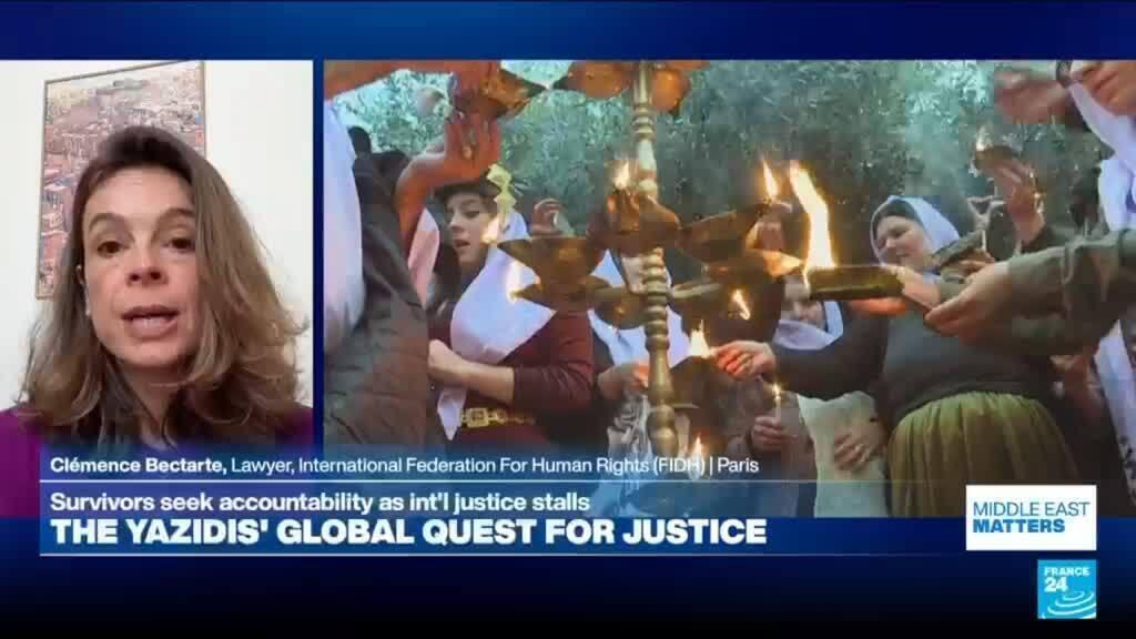 Video thumbnail for 'Justice necessary': Yazidi survivors deliver harrowing genocide testimony amid int'l indifference