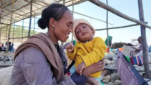 Video thumbnail for Renewed violence in Ethiopia's Tigray leaves dozens of children wounded