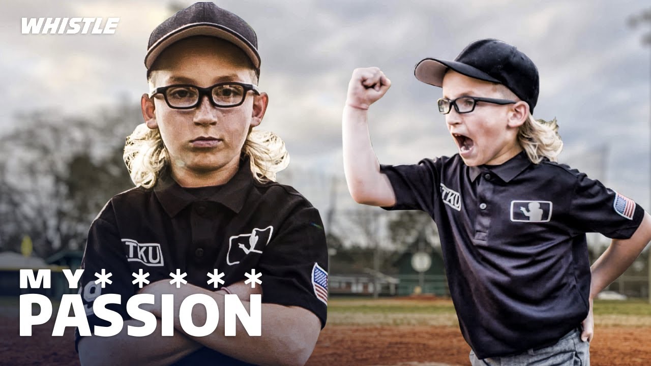 Video thumbnail for 7-Year-Old World’s YOUNGEST Baseball Umpire!