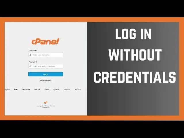 'Video thumbnail for How To Log In To cPanel Without Username Or Password'