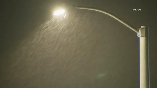 Video thumbnail for US, Los Angeles: Mid-City Overnight Rain.