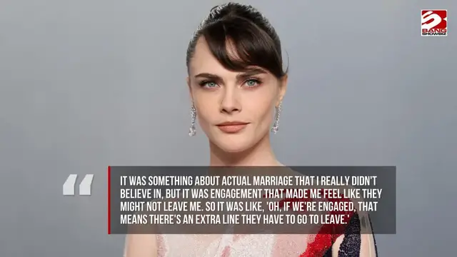 Video thumbnail for Cara Delevingne was secretly engaged