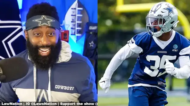 Video thumbnail for law nation sports: dallas cowboys receive good news on ceedee lamb, kazee & watkins