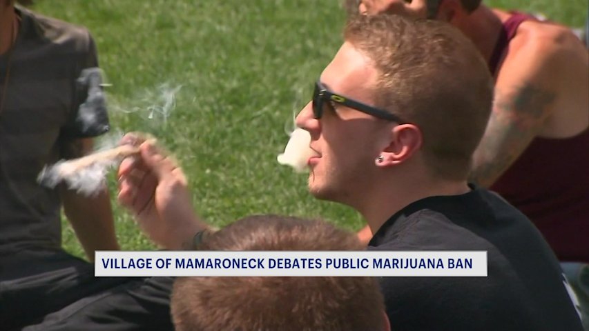 Video thumbnail for Proposed law could ban smoking marijuana in public, outdoor places in Village of Mamaroneck