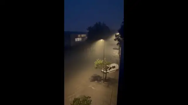 Video thumbnail for Spain: Heavy Rains Cause Flooding In Amposta.