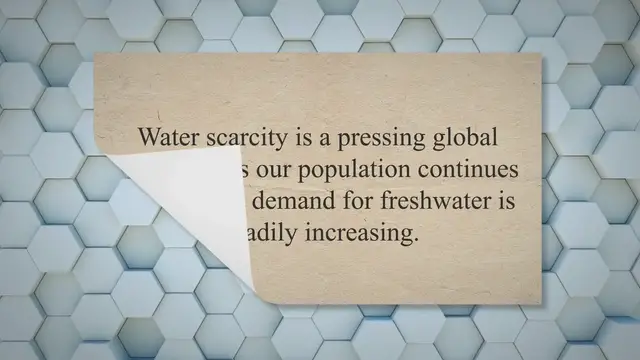 Video thumbnail for Rainwater Harvesting: A Sustainable and Guaranteed Solution for Water Conservation