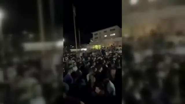 Video thumbnail for Iran: Protests Erupt in Kurdish City Northwestern Iran.