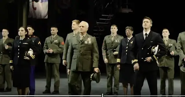 Video thumbnail for A 'Few Good Men' returns to Broadway as Aaron Sorkin revives courtroom classic