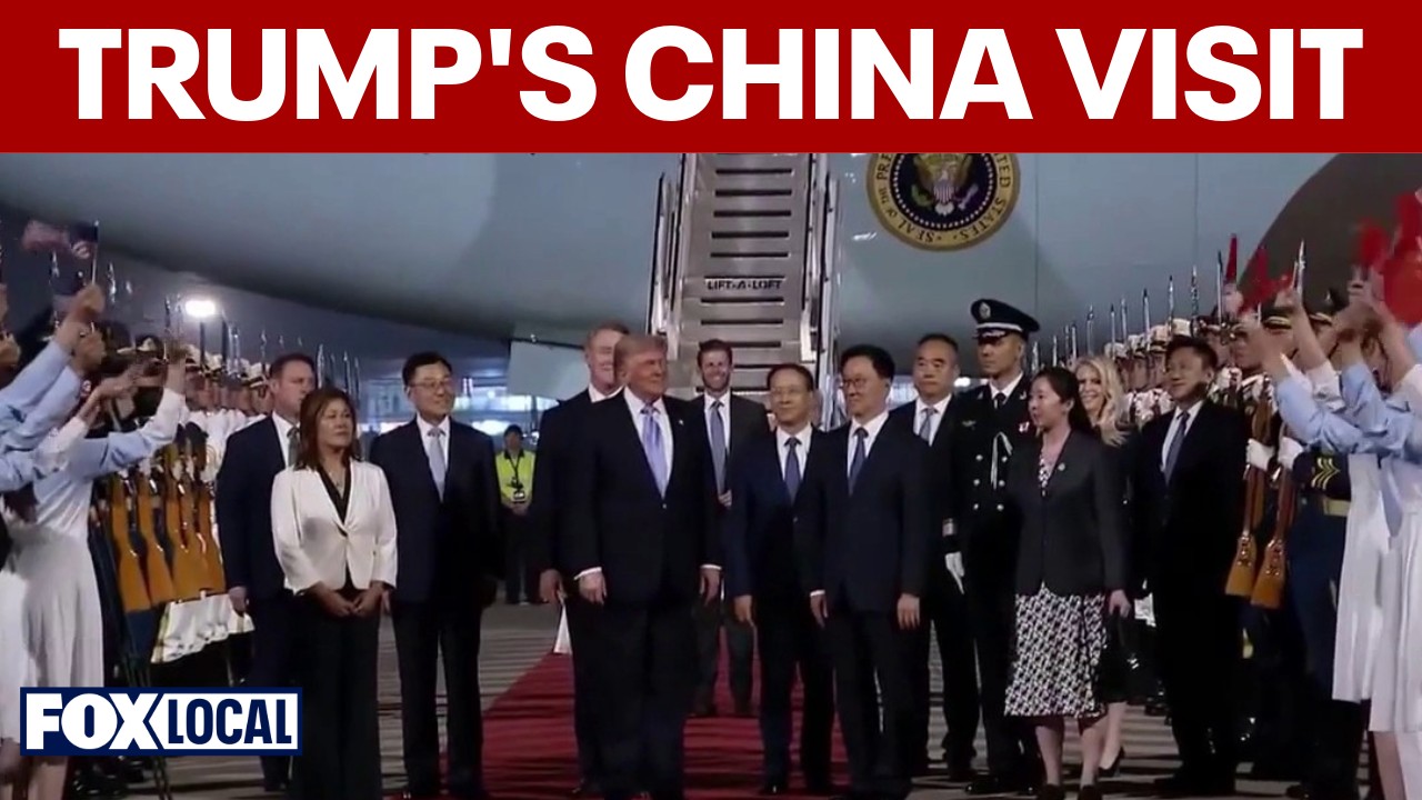 Video thumbnail for Trump meeting with Chinese President Xi