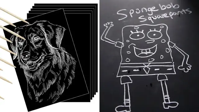 Video thumbnail for Scratch Paper Art Set Review