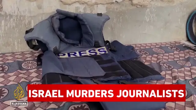 'Video thumbnail for Journalists under target: Palestinians risking their lives to report the truth'