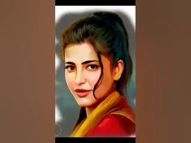 Video thumbnail for Shruti Haasan #Painting Ideas #Beautiful_Indian Actress, #Digital Painting #Shorts