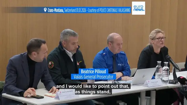 Video thumbnail for At least 40 killed in fire at Swiss ski resort bar during New Year party