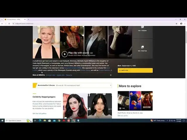 Video thumbnail for Michelle Williams Age Calculator https://movrq.com/agecalculator/
