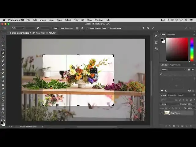 Video thumbnail for How to crop and straighten an image in Photoshop 2022