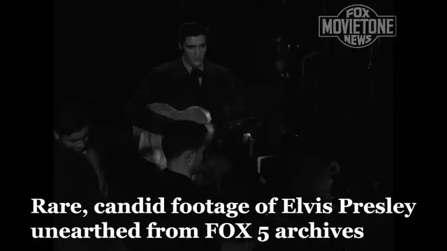 Video thumbnail for RAW: Unseen footage of Elvis Presley unearthed from FOX 5 archives