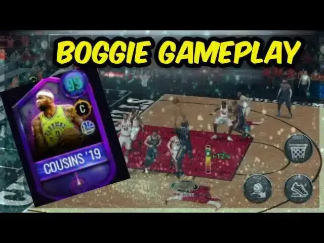 'Video thumbnail for knyt: 99 ovr demarcus cousins nba live mobile gameplay! boogie is unstoppable!'