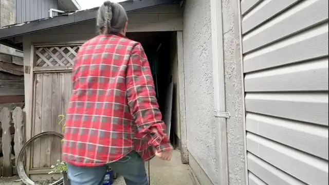 Video thumbnail for She grabs an old garden rake for this GENIUS Christmas idea!