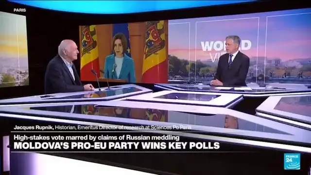 'Video thumbnail for Following stunning victory, the real challenge now begins for Moldova’s pro-EU party: Governing'