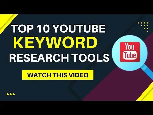 Video thumbnail for Top 10 Best YouTube Keyword Tools | #youtube #keywords #searchengineoptimization