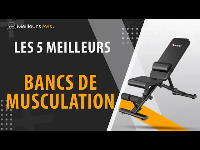Video thumbnail for ⭐️ MEILLEUR BANC DE MUSCULATION - Comparatif 2024