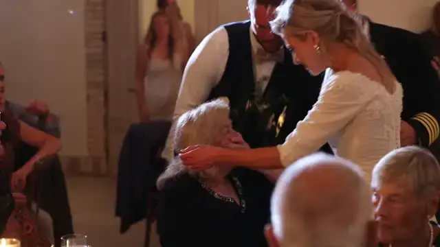 Video thumbnail for Bride Surprises Grandma By Wearing Her Wedding Dress | Happily TV