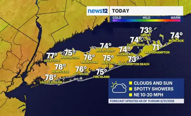 Video thumbnail for Drier weather this afternoon; tracking more showers for the weekend